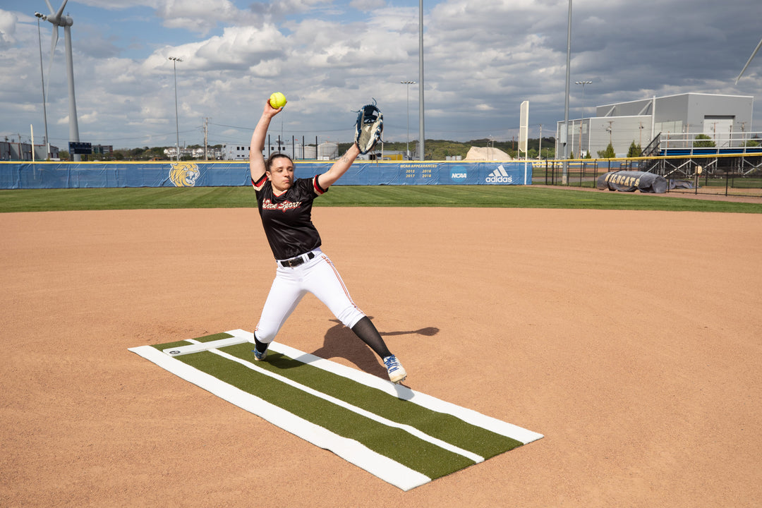 ProMounds Softball Pitching Mat Softball Pitching Mat Lane Pro | ProMounds