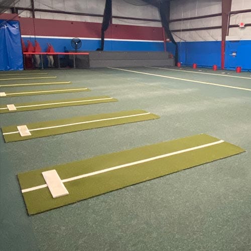 ProMounds Softball Pitching Mat Softball Pitching Mat With Powerline | ProMounds