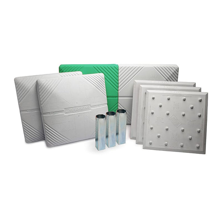 Rogers Field Equipment Youth / Green Change-up™ Base Set with Double 1st Base | Rogers® Base Company