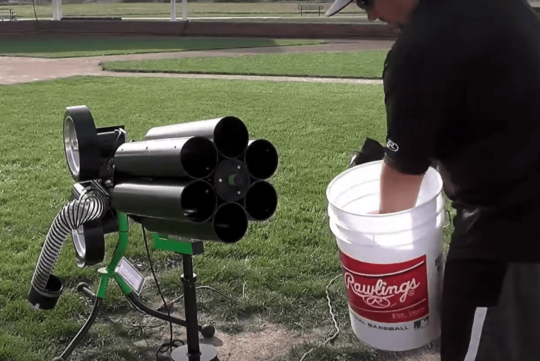 Spinball Sports Pitching Machine Accessories Turret Ball Feeder