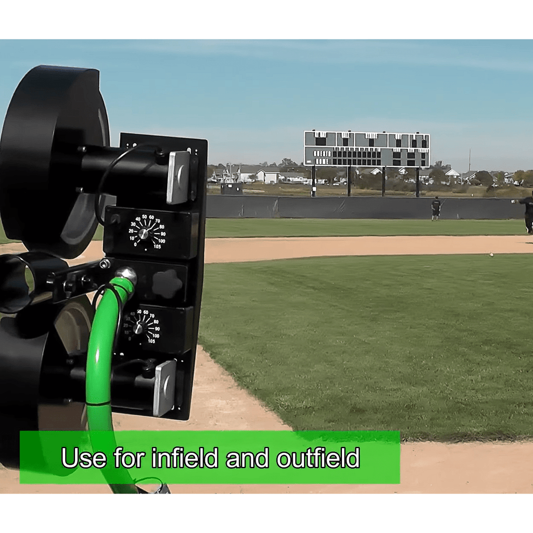 Spinball Sports Pitching Machine Wizard 2 Wheel Pitching Machine