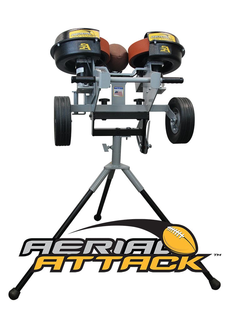 Sports Attack Machines and Accessories Complete Aerial Football Machine | Sports Attack