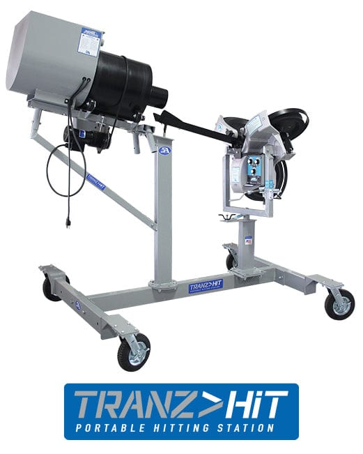 Sports Attack Machines and Accessories Hack Attack Hack Attack Softball TranzHit Portable Hitting Station | Sports Attack