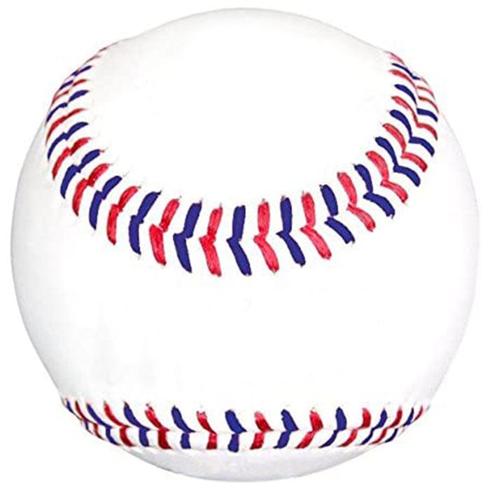 Sports Attack Pitching Machine Balls Kevlar Baseball Leather,  White 9”, Dozen | Sports Attack