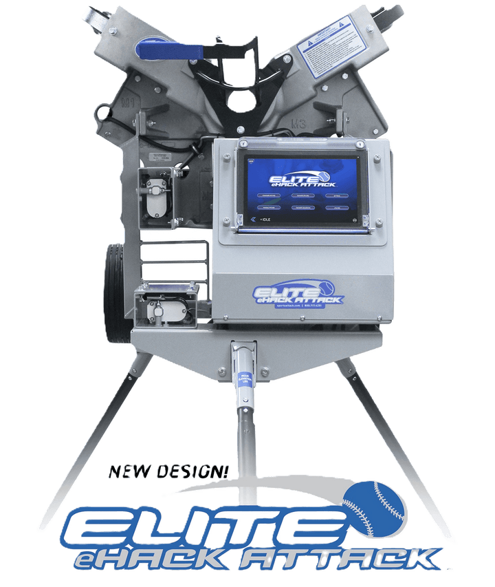 Sports Attack Pitching Machine Elite eHack Attack Baseball Pitching Machine