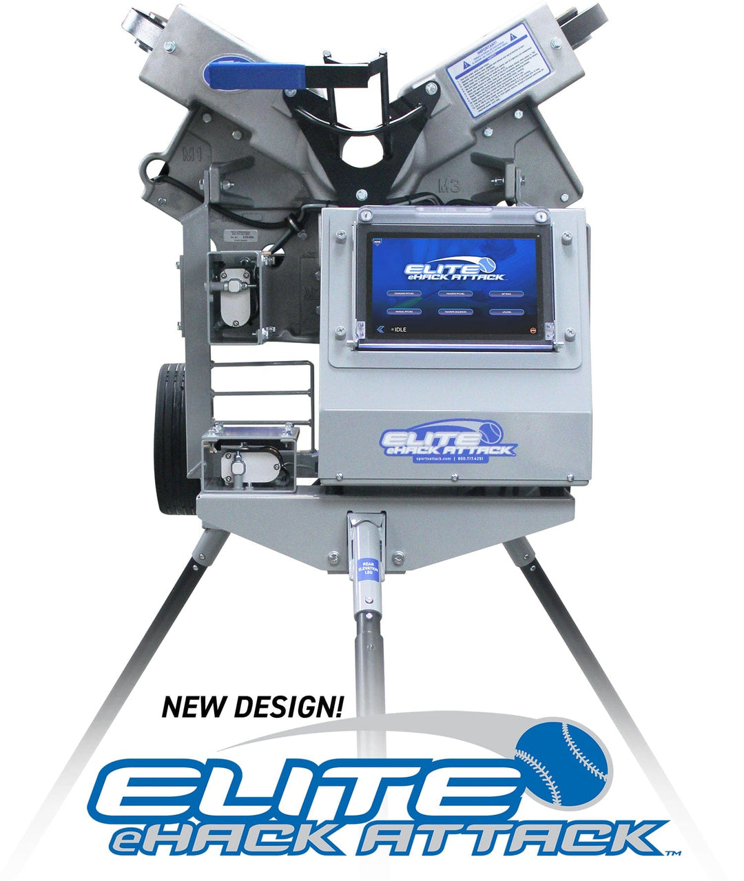 Sports Attack Pitching Machine Elite eHack Attack Baseball Pitching Machine