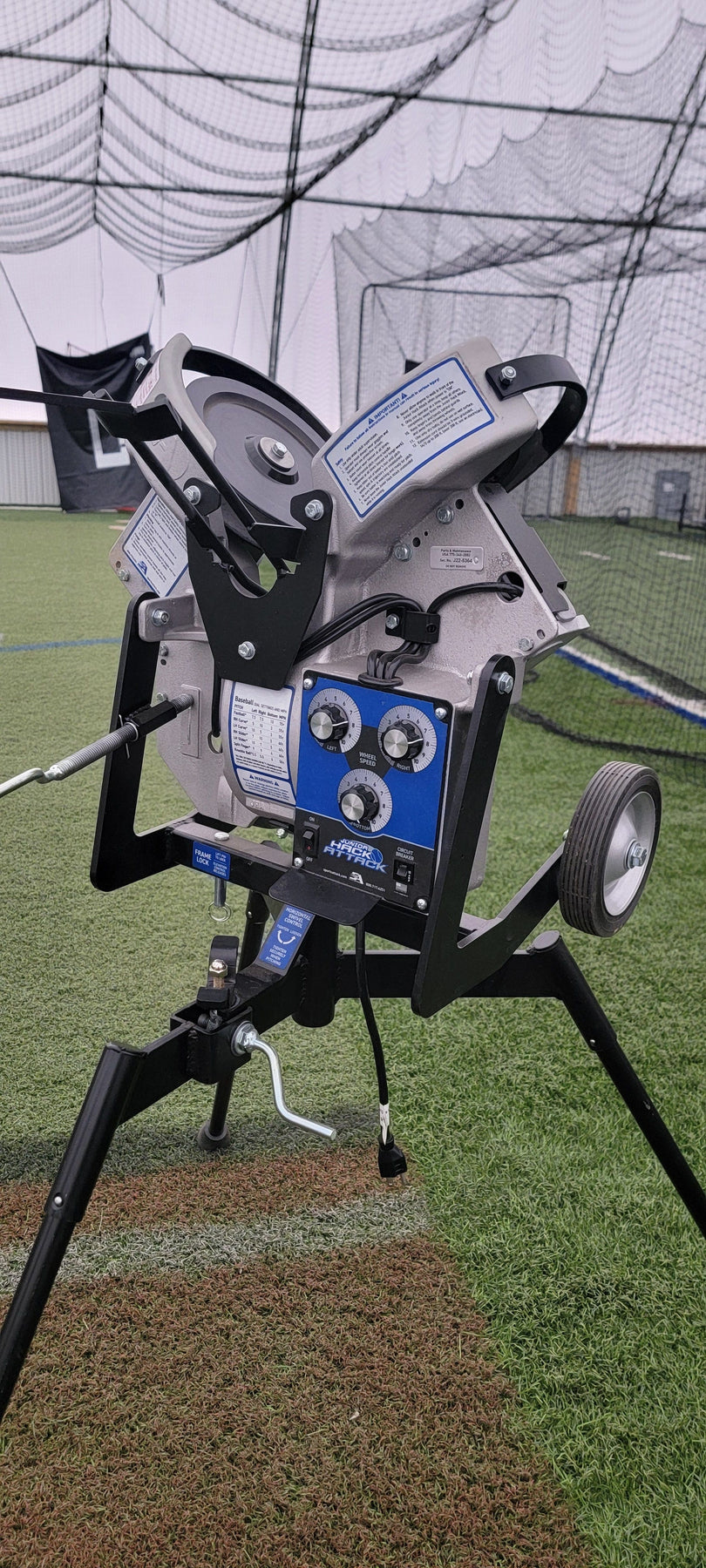 Junior Hack Attack Pitching Machine for Training – The Baseball Home