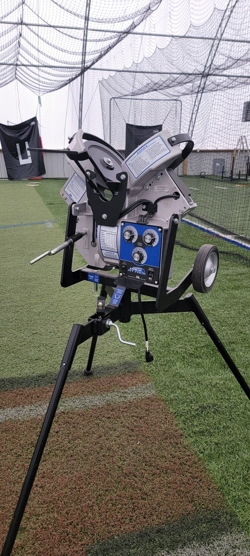Junior Hack Attack Pitching Machine for Training – The Baseball Home