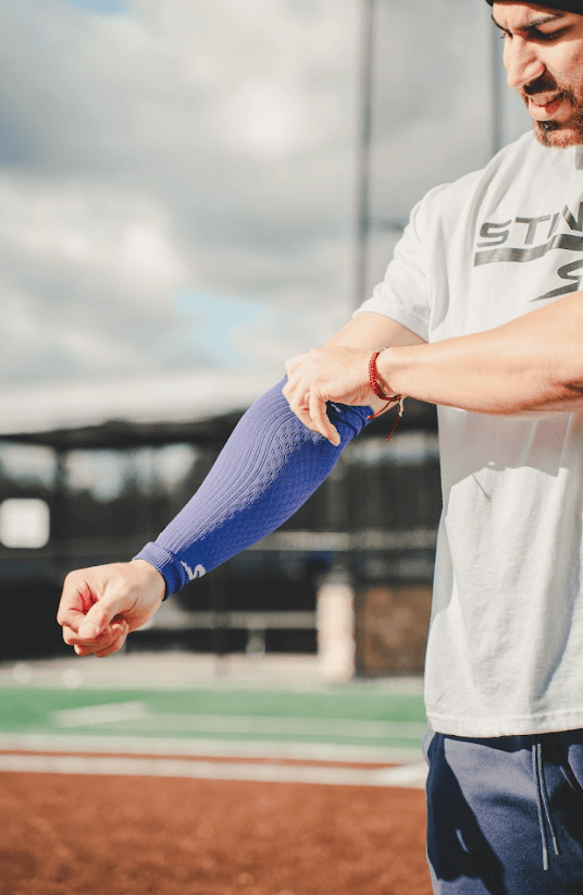 Stinger Sports Arm Sleeves Stinger Premium Arm Sleeve - Navy