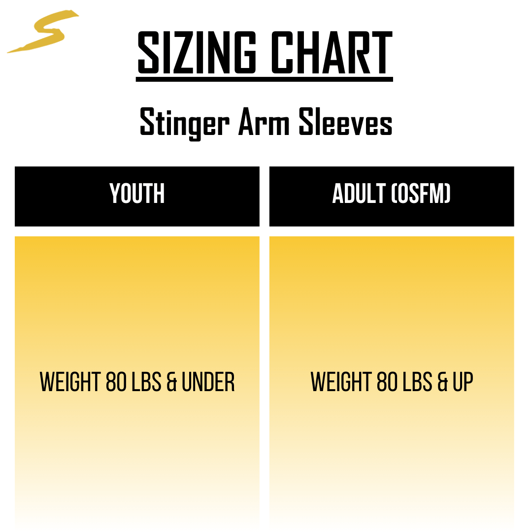 Stinger Sports Arm Sleeves Stinger Premium Arm Sleeve - Orange