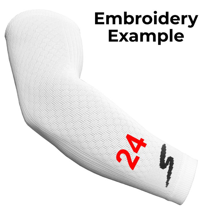 Stinger Sports Arm Sleeves Stinger Premium Arm Sleeve - White