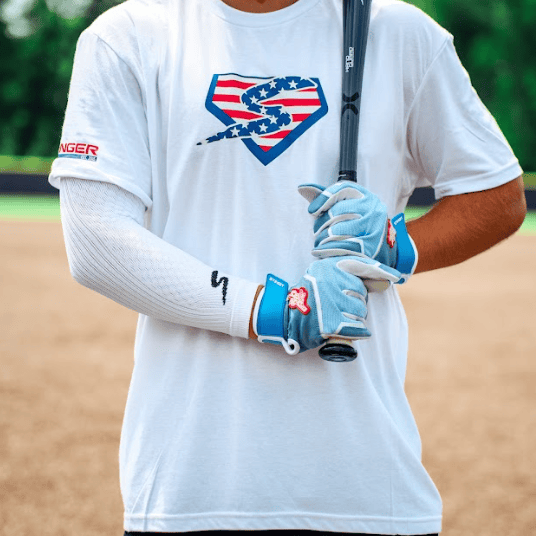 Stinger Sports Arm Sleeves Stinger Premium Arm Sleeve - White