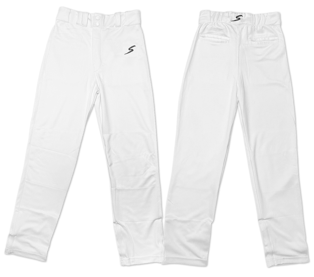 Stinger Sports Baseball Pants Stinger Premium Pro Style Full Length White Baseball Pant