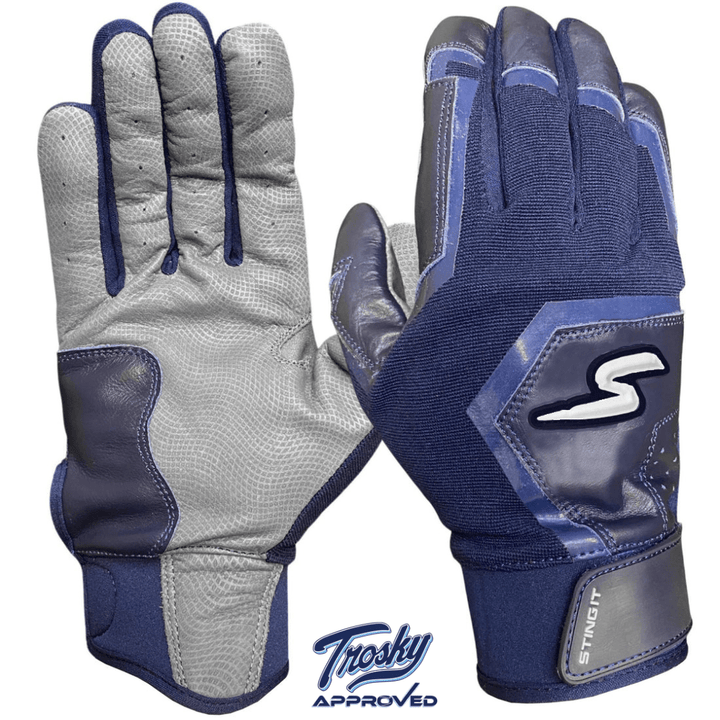 Stinger Sports Batting Gloves Color Crush Batting Gloves - Navy