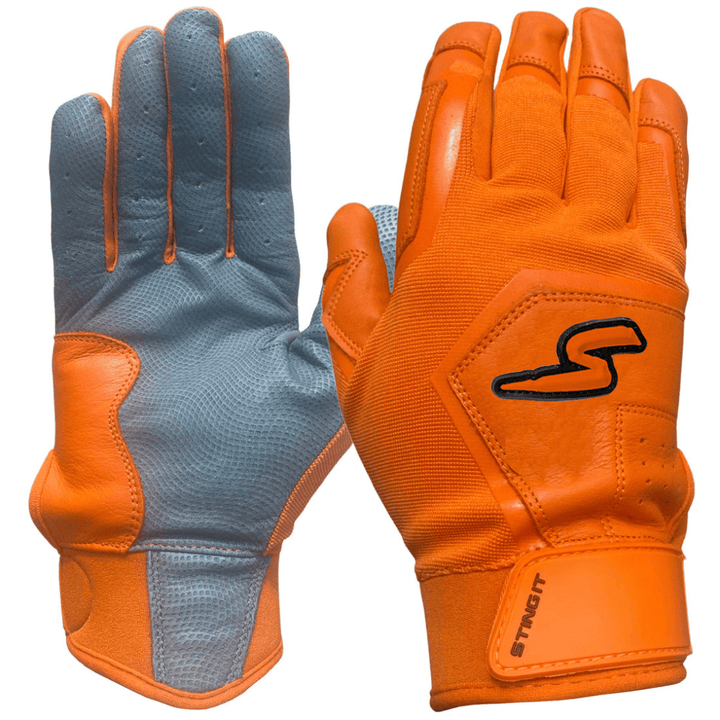 Stinger Sports Batting Gloves Color Crush Batting Gloves - Orange