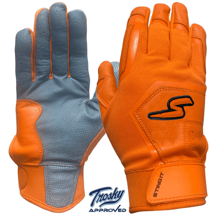 Stinger Sports Batting Gloves Color Crush Batting Gloves - Orange