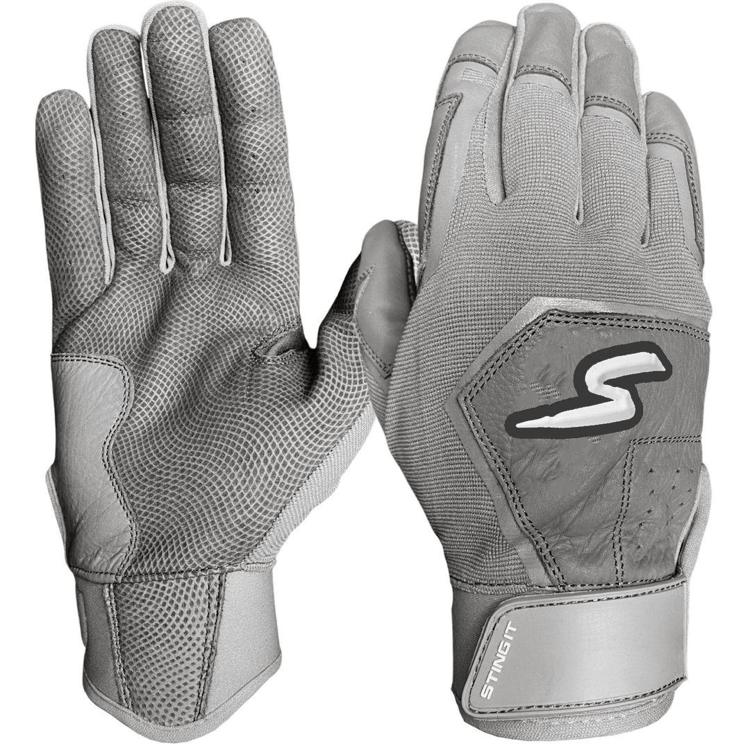 Stinger Sports Batting Gloves Color Crush Batting Gloves - Smoke Gray