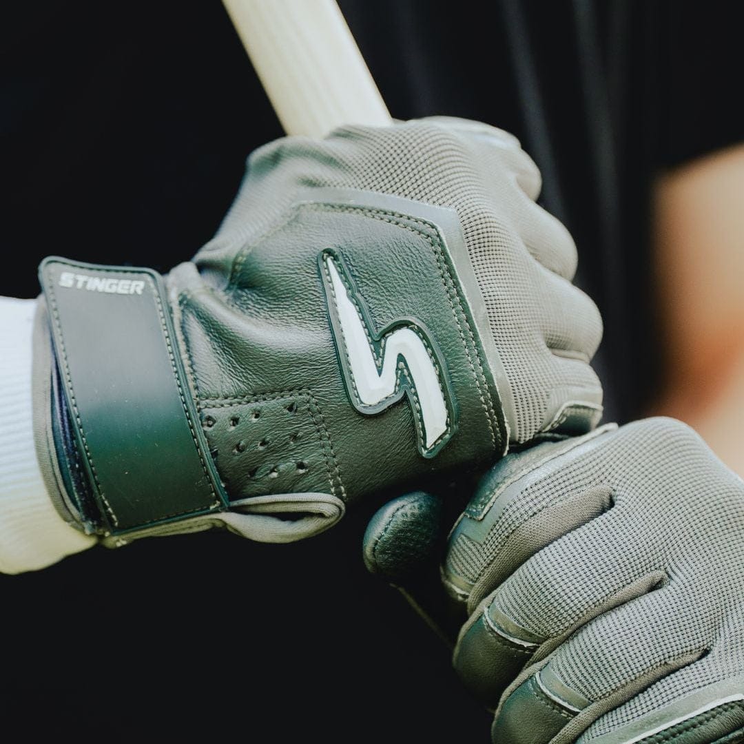 Stinger Sports Batting Gloves Color Crush Batting Gloves - Smoke Gray