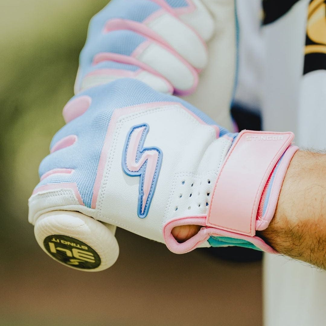Stinger Sports Batting Gloves Sting Squad Batting Gloves - Cotton Candy