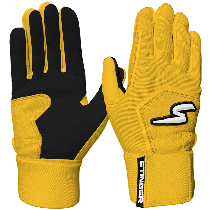 Stinger Sports Batting Gloves Winder Series Batting Gloves - Athletic Gold