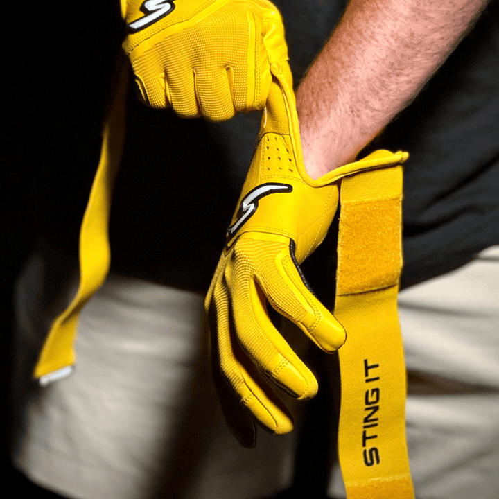 Stinger Sports Batting Gloves Winder Series Batting Gloves - Athletic Gold