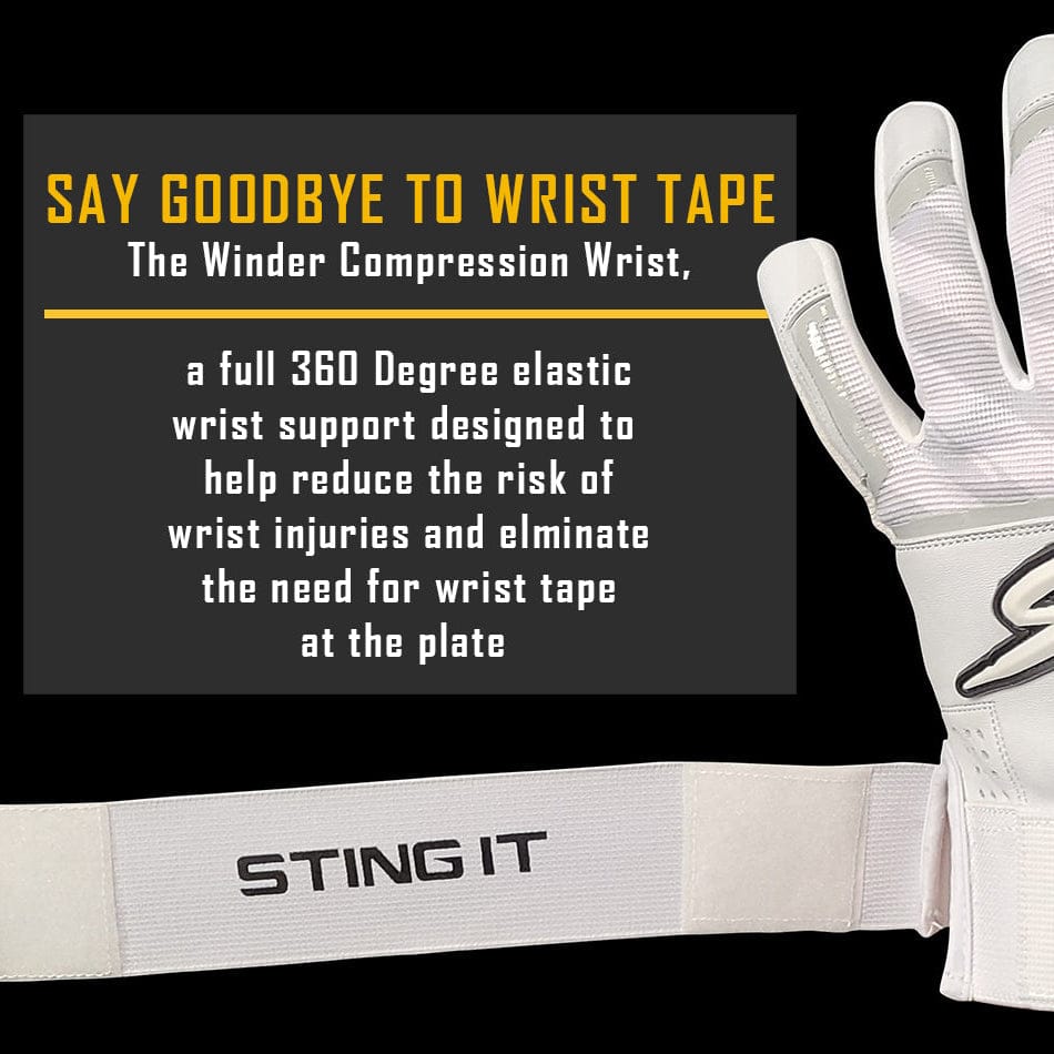 Stinger Sports Batting Gloves Winder Series Batting Gloves - Athletic Gold
