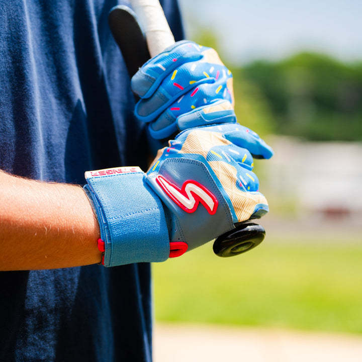Stinger Sports Batting Gloves Winder Series Batting Gloves - Birthday Cake