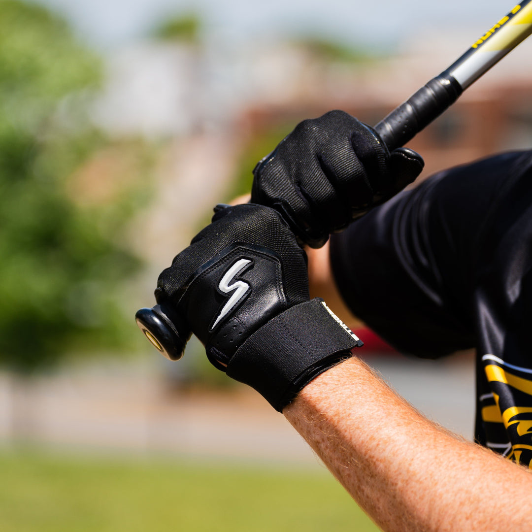 Stinger Sports Batting Gloves Winder Series Batting Gloves - Black Out
