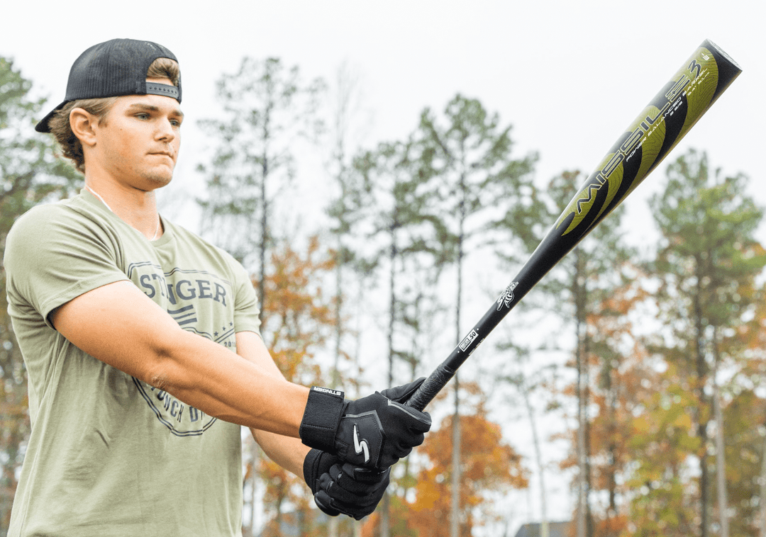 Stinger Sports Batting Gloves Winder Series Batting Gloves - Black Out