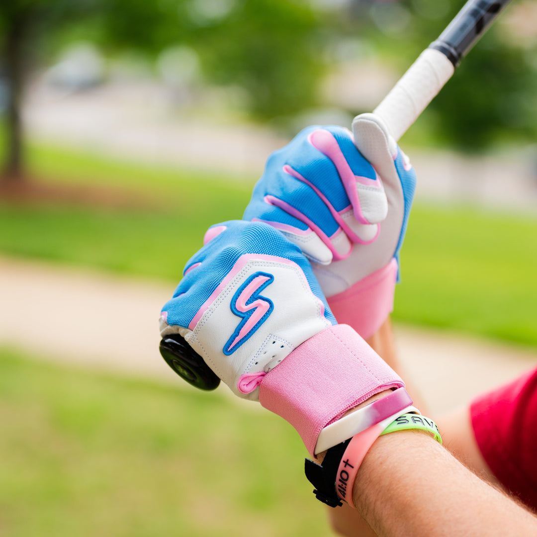 Stinger Sports Batting Gloves Winder Series Batting Gloves - Cotton Candy