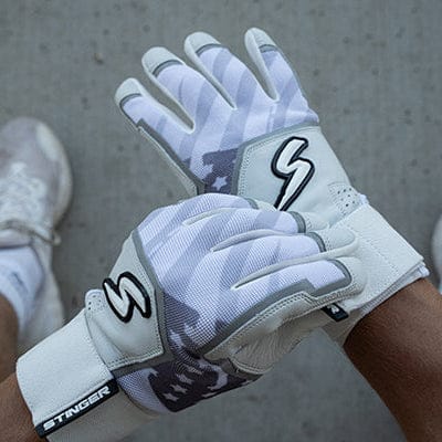 Stinger Sports Batting Gloves Winder Series Batting Gloves - Ice USA