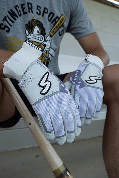 Stinger Sports Batting Gloves Winder Series Batting Gloves - Ice USA