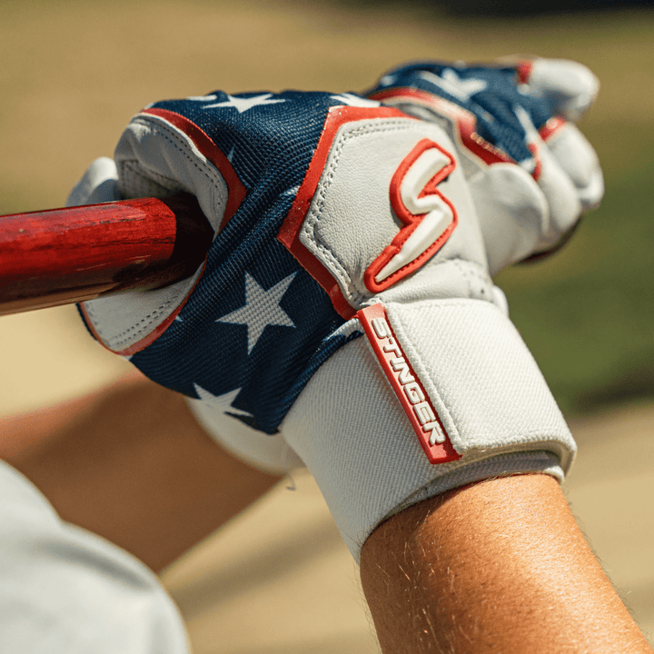Stinger Sports Batting Gloves Winder Series Batting Gloves - 'Merica USA