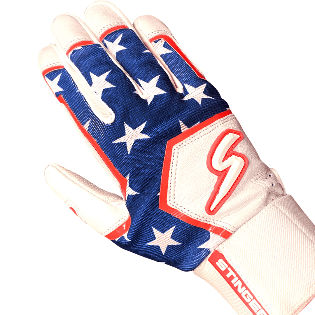 Stinger Sports Batting Gloves Winder Series Batting Gloves - 'Merica USA