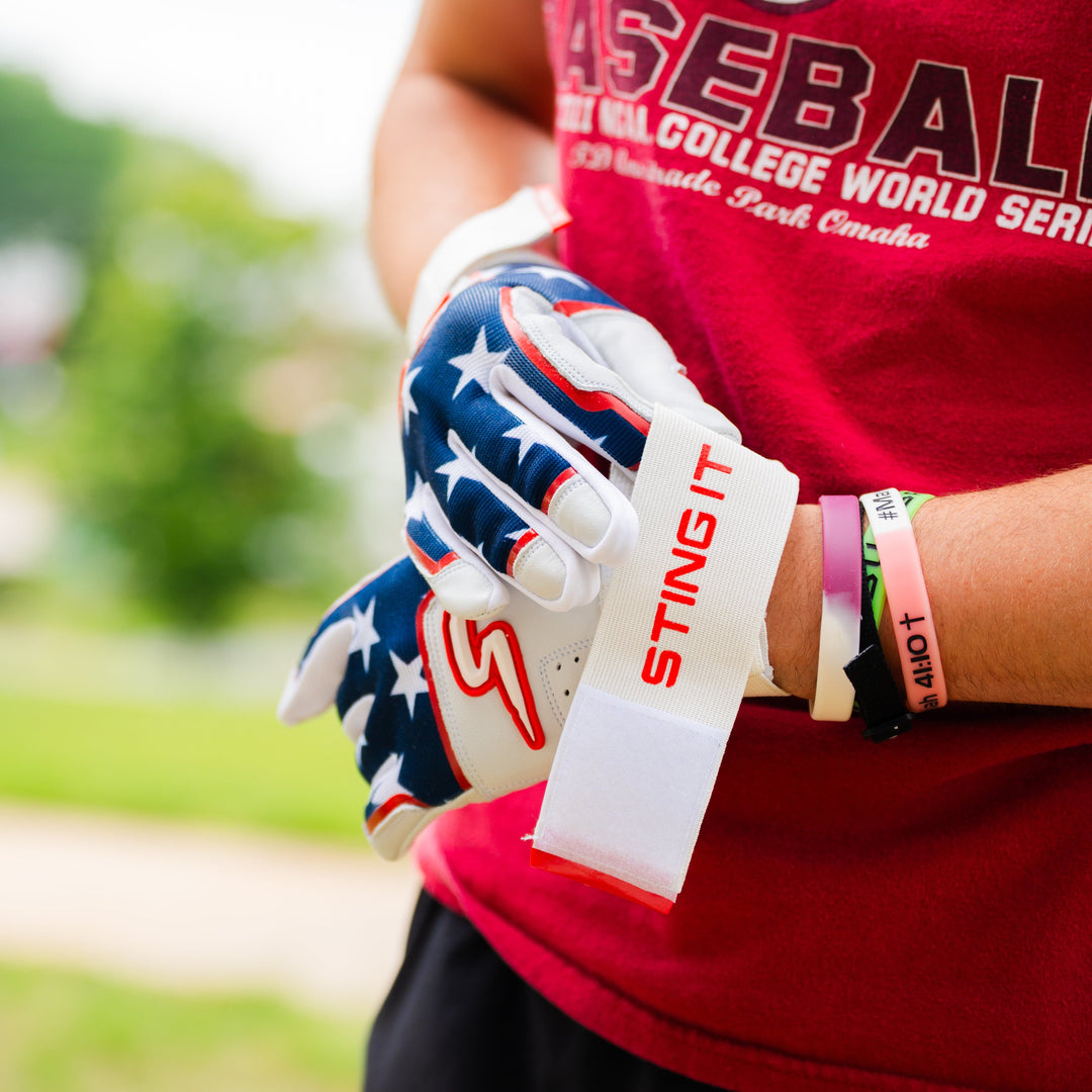 Stinger Sports Batting Gloves Winder Series Batting Gloves - 'Merica USA