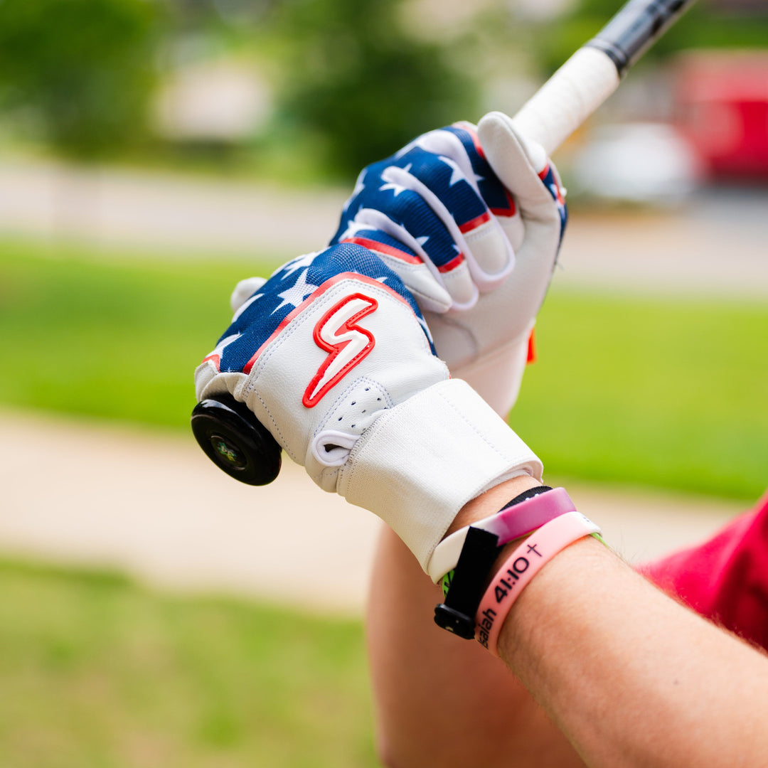 Stinger Sports Batting Gloves Winder Series Batting Gloves - 'Merica USA
