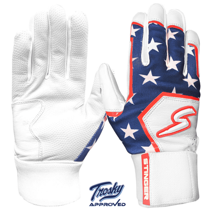 Stinger Sports Batting Gloves Winder Series Batting Gloves - 'Merica USA