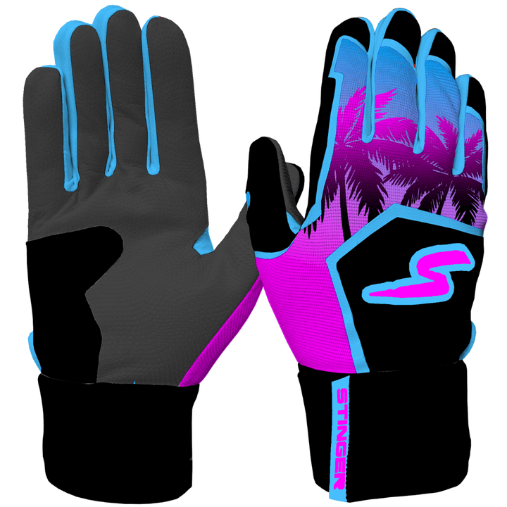 Stinger Sports Batting Gloves Winder Series Batting Gloves - Miami Nights