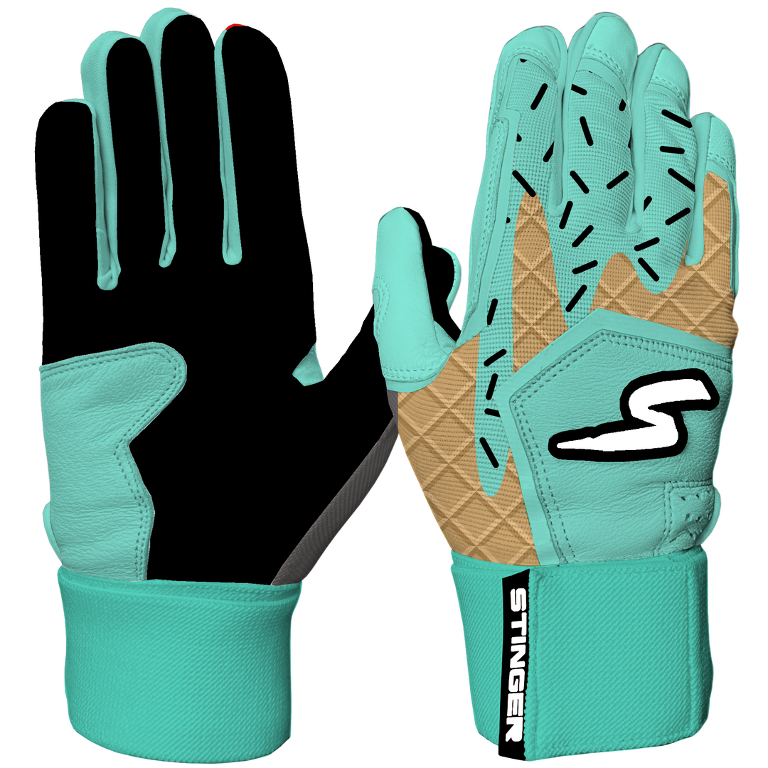 Stinger Sports Batting Gloves Winder Series Batting Gloves - Mint Chip