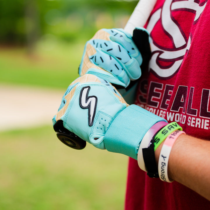 Stinger Sports Batting Gloves Winder Series Batting Gloves - Mint Chip