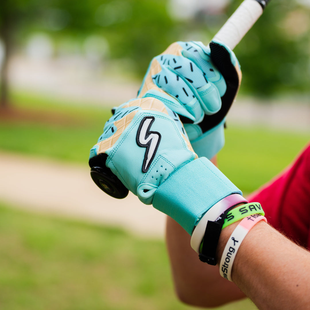 Stinger Sports Batting Gloves Winder Series Batting Gloves - Mint Chip