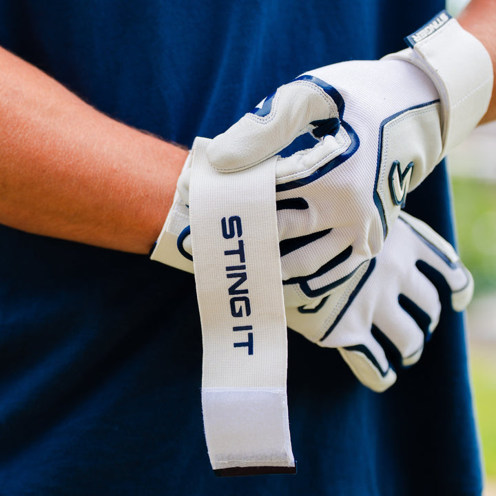 Stinger Sports Batting Gloves Winder Series Batting Gloves - Navy & White