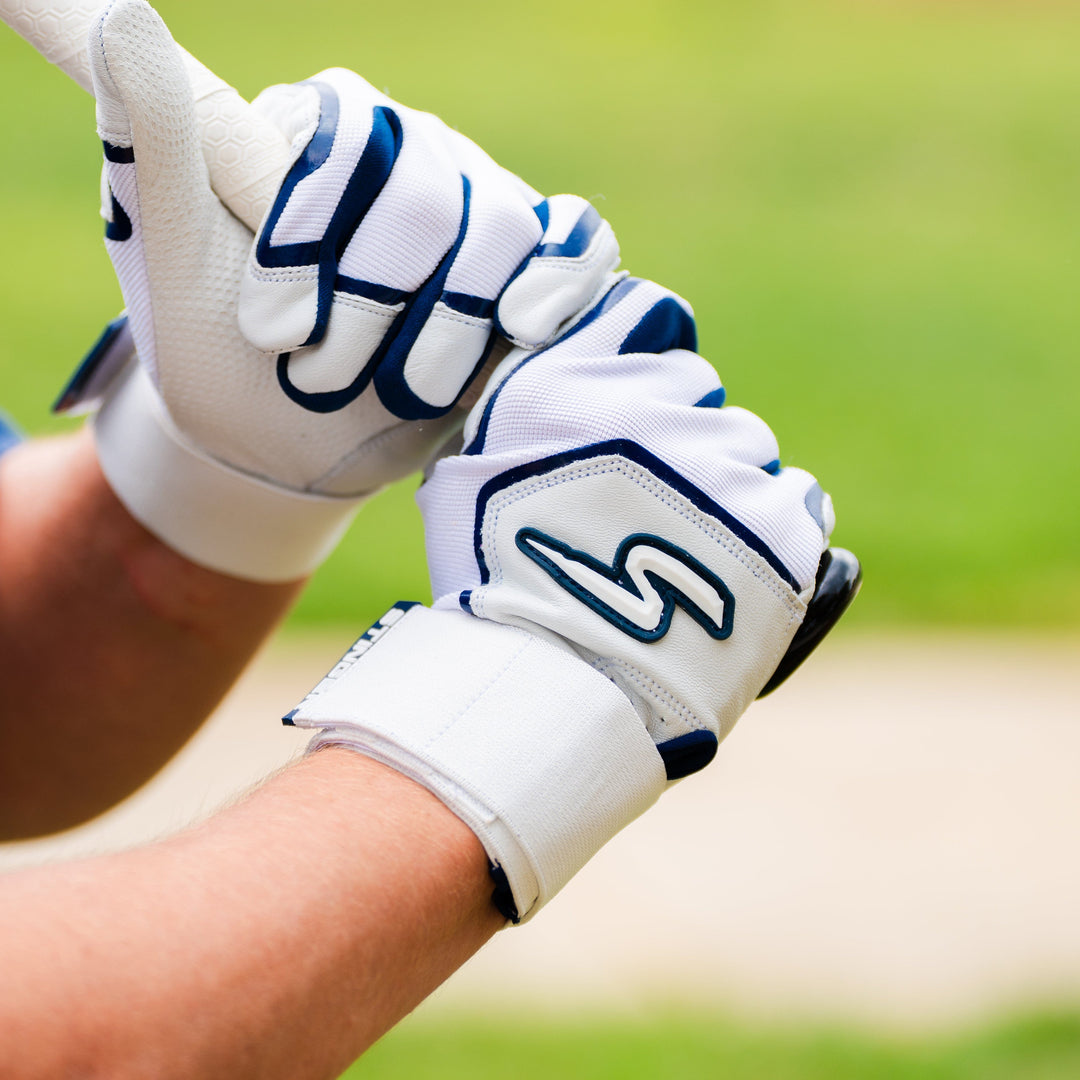 Stinger Sports Batting Gloves Winder Series Batting Gloves - Navy & White