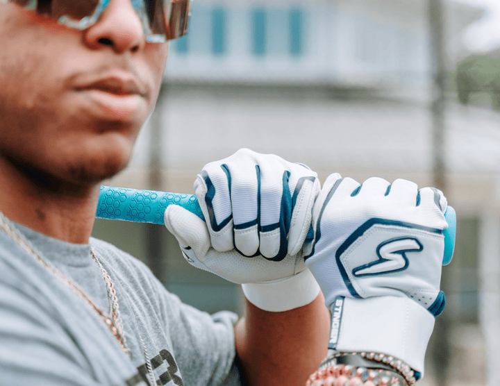 Stinger Sports Batting Gloves Winder Series Batting Gloves - Navy & White