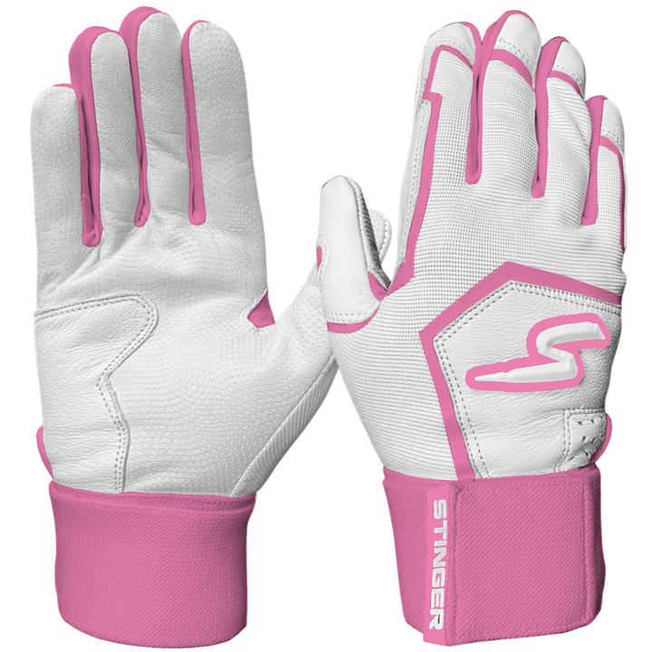 Stinger Sports Batting Gloves Winder Series Batting Gloves - Pink & White