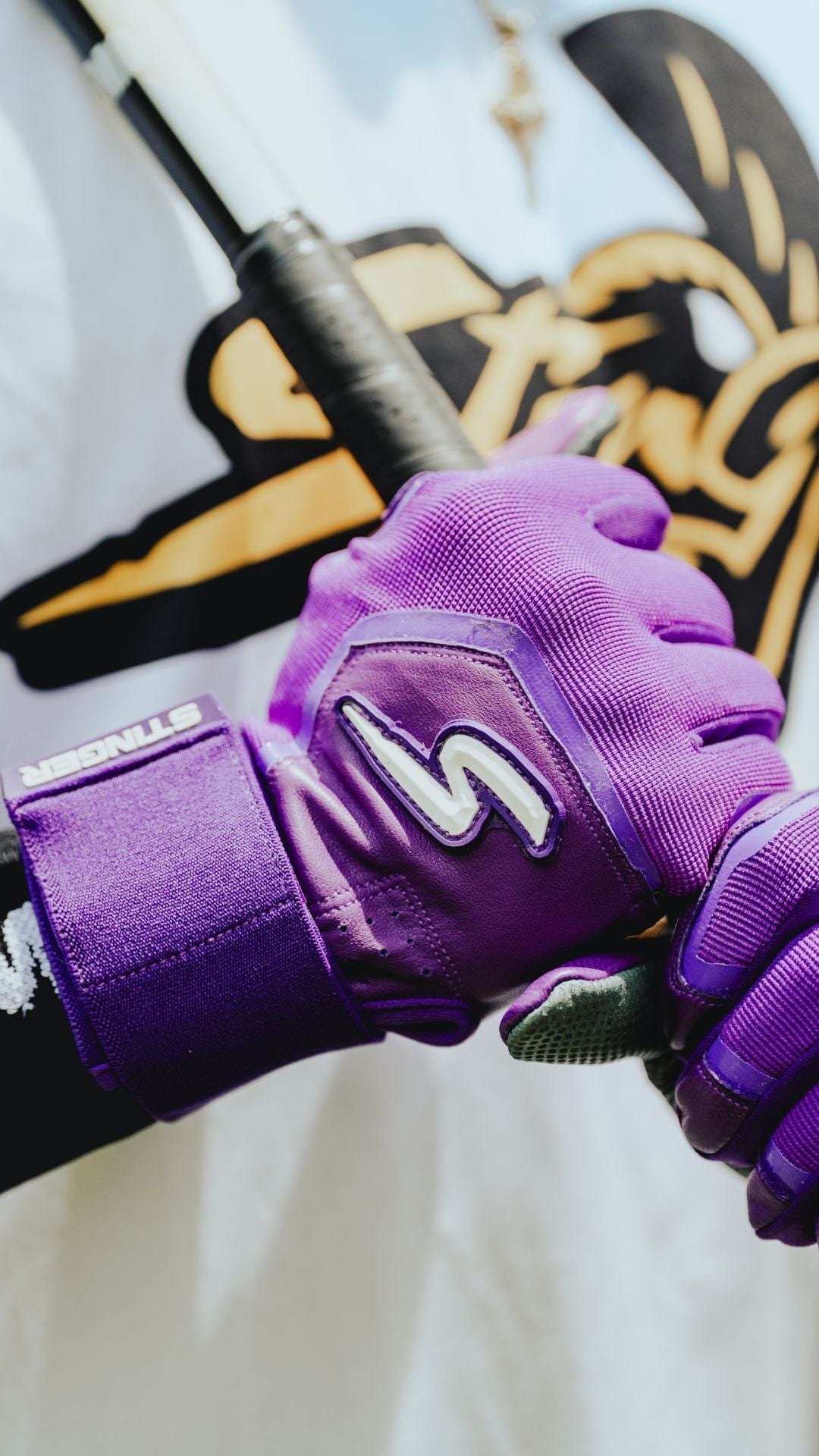 Stinger Sports Batting Gloves Winder Series Batting Gloves - Purple