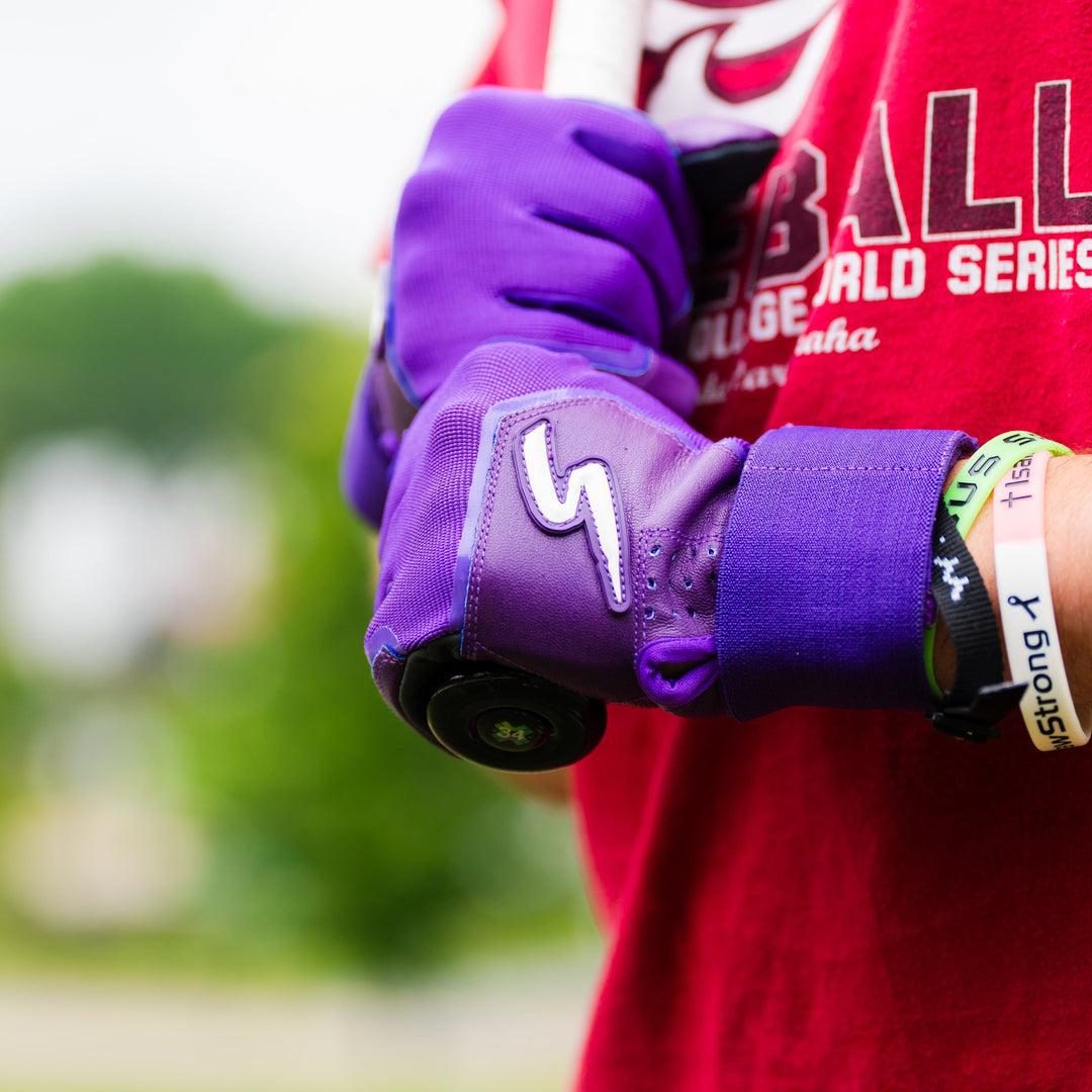 Stinger Sports Batting Gloves Winder Series Batting Gloves - Purple