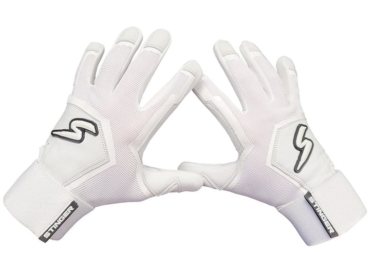 Stinger Sports Batting Gloves Winder Series Batting Gloves - White Out