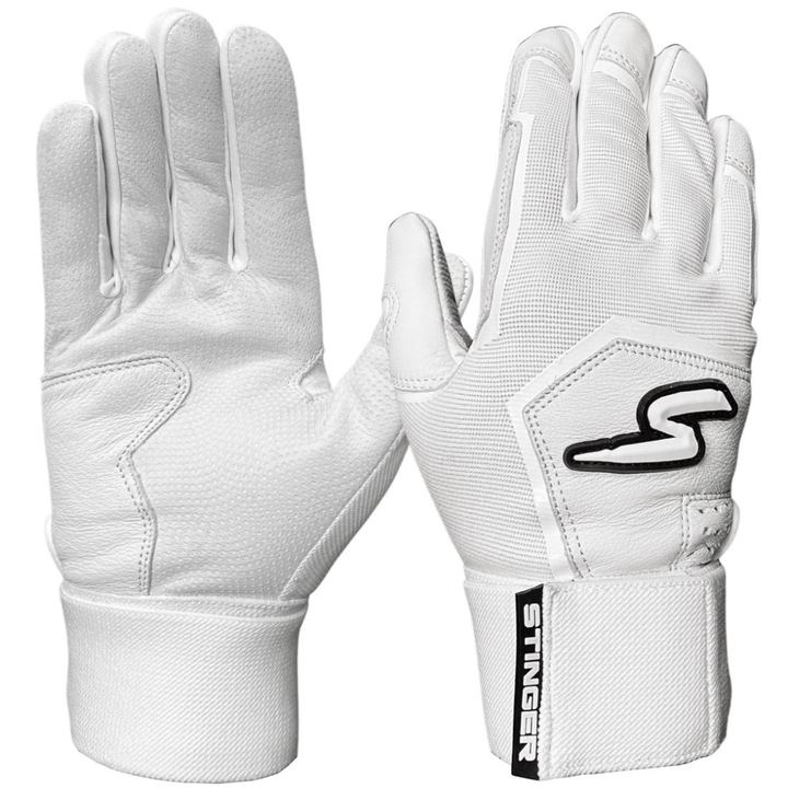 Stinger Sports Batting Gloves Winder Series Batting Gloves - White Out