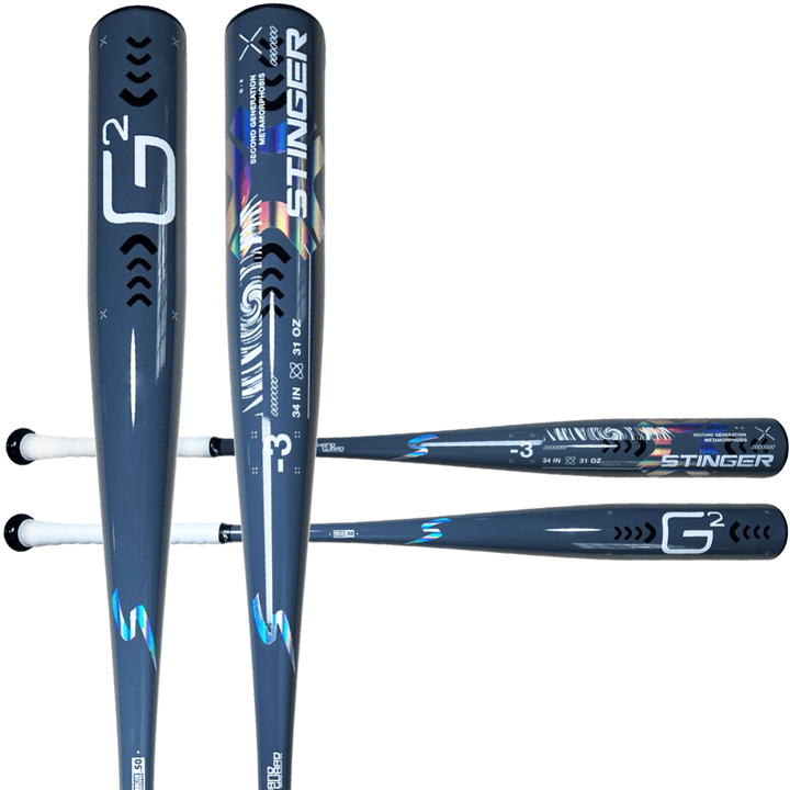 Stinger Sports BBCOR Bats G2 Aluminum BBCOR Certified -3 Baseball Bat